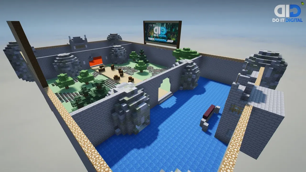 FiveM Block Village 1 PvP Arena image 6