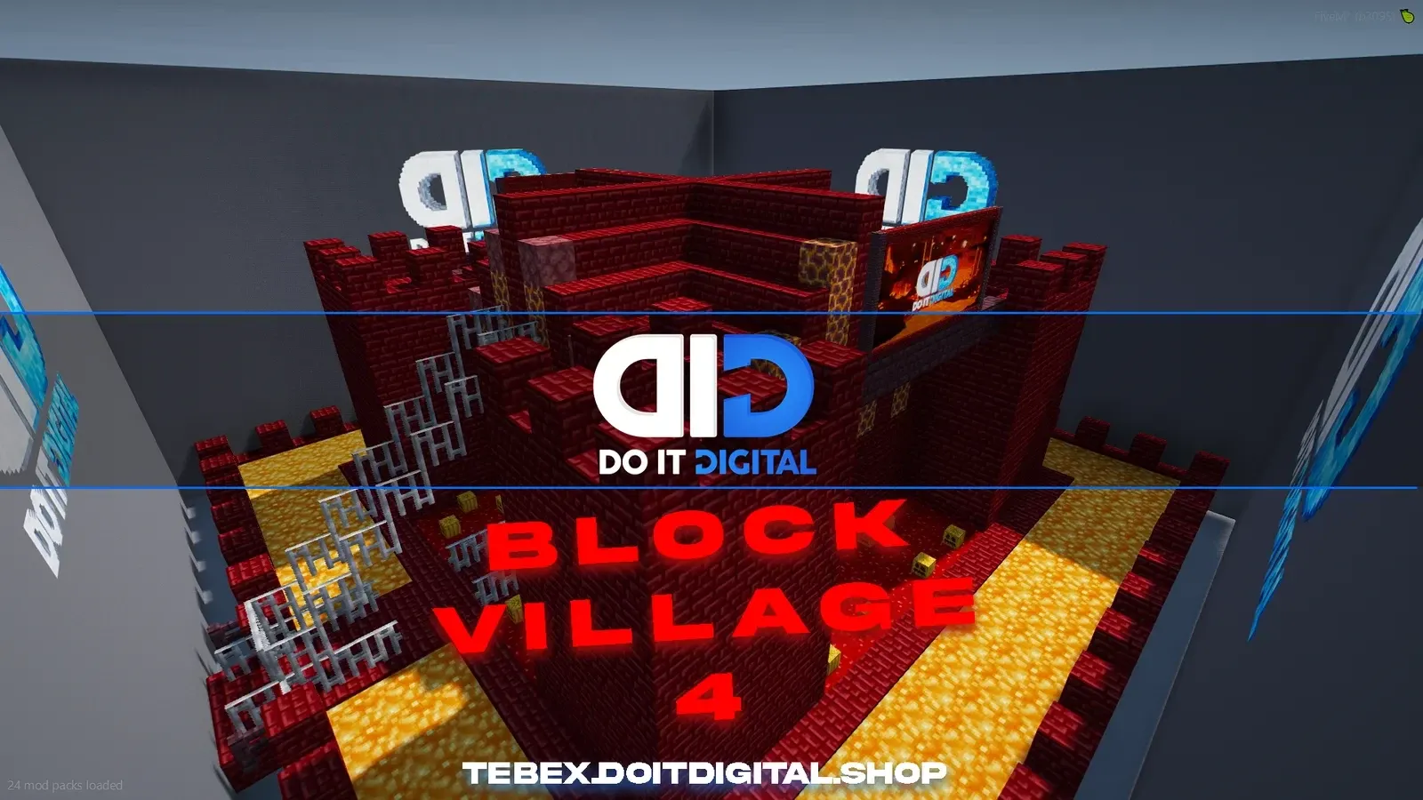 FiveM Block Village 4 PvP Arena image 1