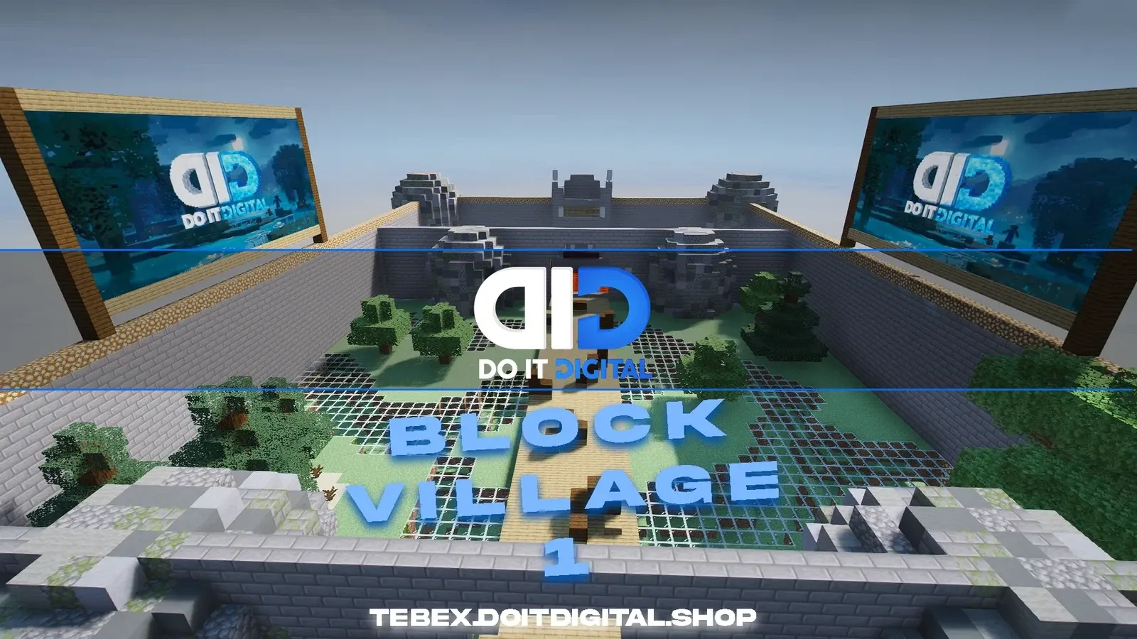 FiveM Block Village 1 PvP Arena image 1