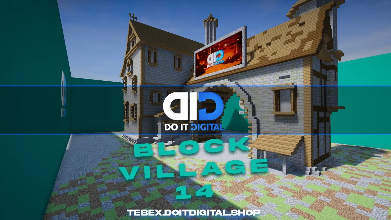 FiveM Block Village 14 PvP Arena image 1