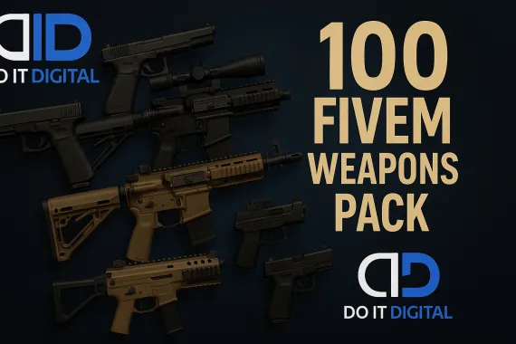 FiveM 100 Weapon Pack LIFETIME