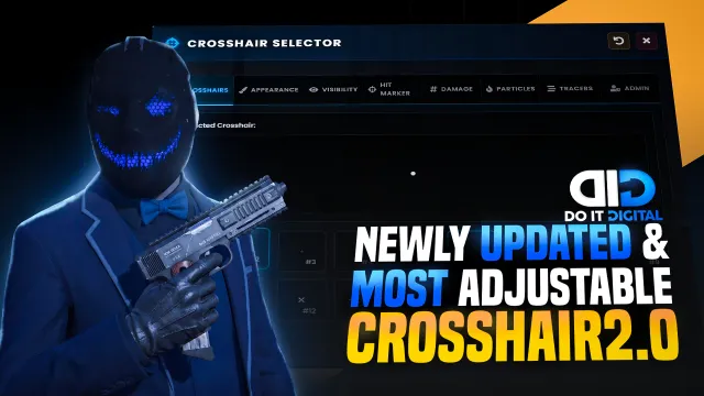 FiveM Advanced PvP HUD- Crosshair v2 (Hitmarkers, Damage, Tracers & Effects)
