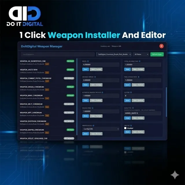 FiveM Weapon Installer & Editor [Ingame Menu]