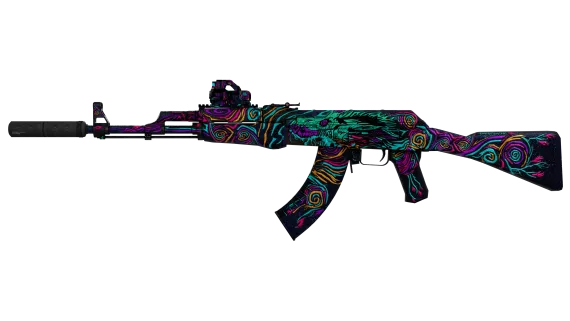 FiveM AK47 NEON GALAXY.