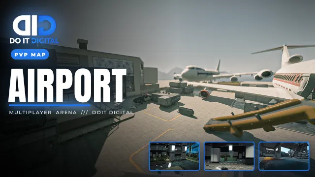 FiveM PvP Arena – AirPort Terminal Map
