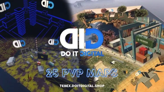 FiveM 🔥 PVP Maps Pack 2026 – 25 Premium Arenas for Your Server! 🔥