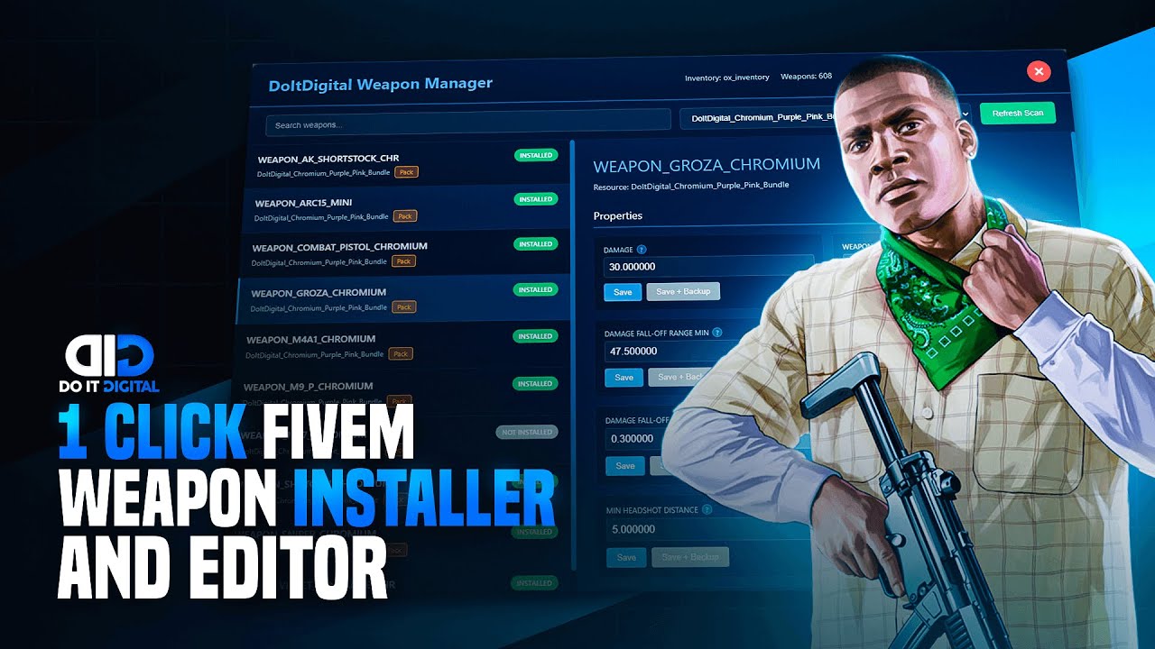 Install And Edit Any Weapon Super Easy