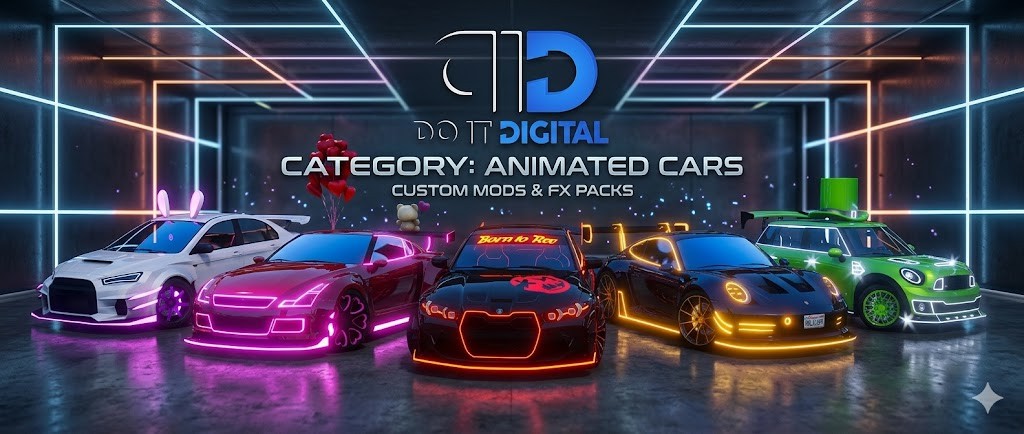 Neon - Animated Vehicles